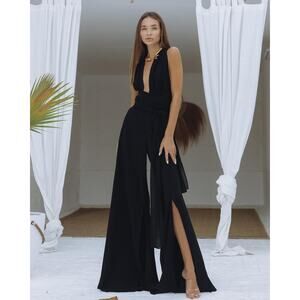Chic Le Frique Gizela Jumpsuit - L - Black